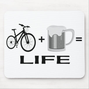 Mousepad Bikes & Beer!
