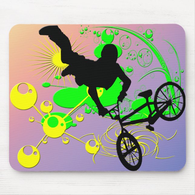Mousepad Biking extremo (Frente)