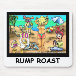 Mousepad Bikini Rump Roast Camisetas e Presentes Divertidos