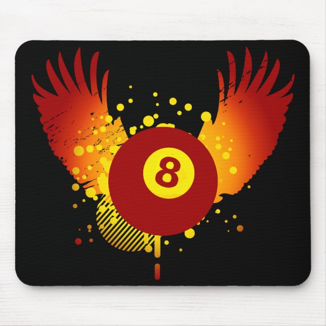 Mousepad bilhar de alta fidelidade (Frente)