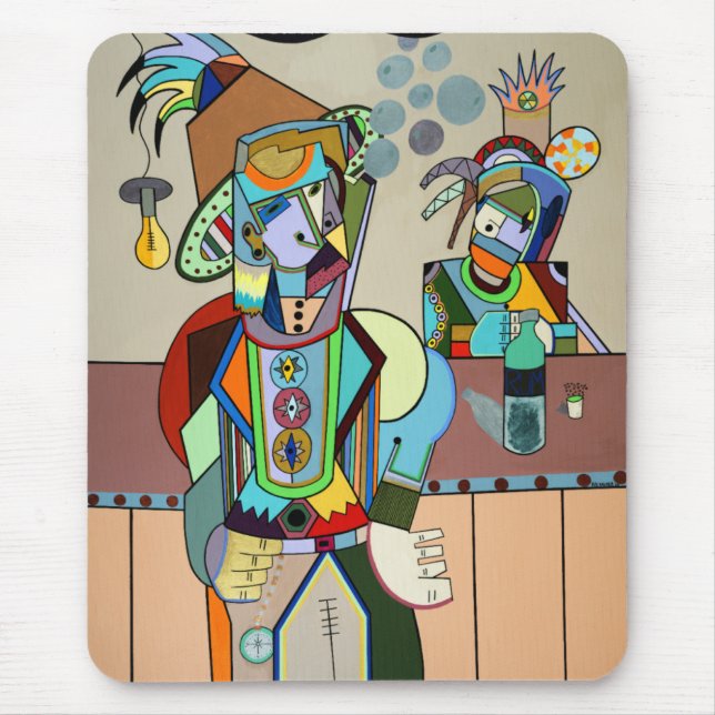 Mousepad "Bill selvagem" por Ruchell Alexander (Frente)