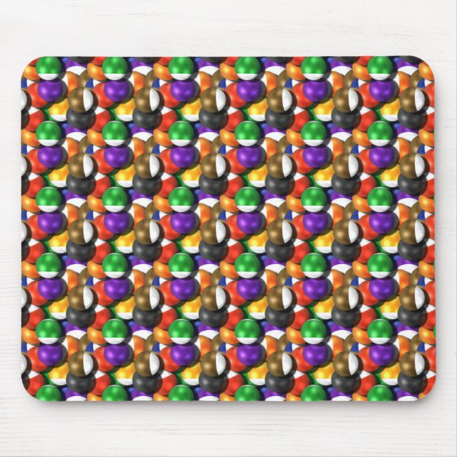 Mousepad Billiard Balls (Frente)