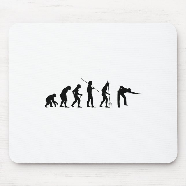 Mousepad Billiard Evolution Snooker Piscina Chalk Billiard  (Frente)