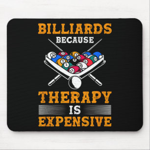 Mousepad Billiard Piscina Player Billiard Porque A Terapêut