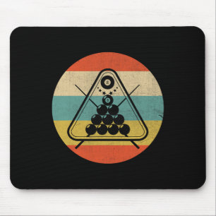 Mousepad Billiard Player de Piscina de rack retrorreflector