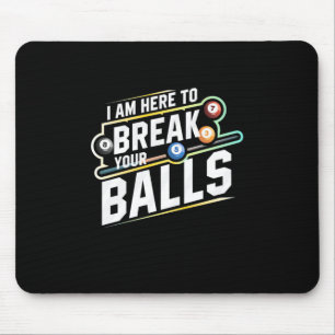 Mousepad Billiards Snooker Está Aqui Para Quebrar Suas Bol