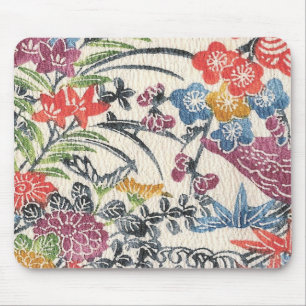 Mousepad Bingata III floral