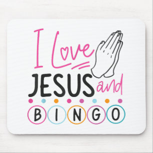 Mousepad Bingo Player Jesus Faith Christian Adoro Jesus An
