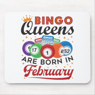 Mousepad Bingo Queens São Nasceres em fevereiro