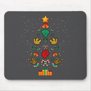 Mousepad Biólogo Marinho Biologia Conchas Corais Natal