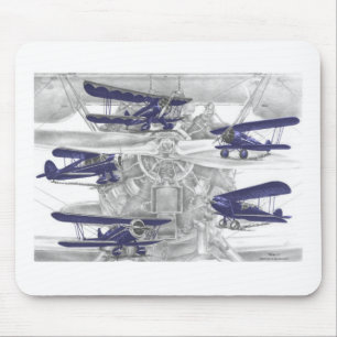 Mousepad Biplano de Waco