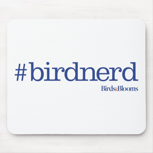 Mousepad #birdnerd (Frente)