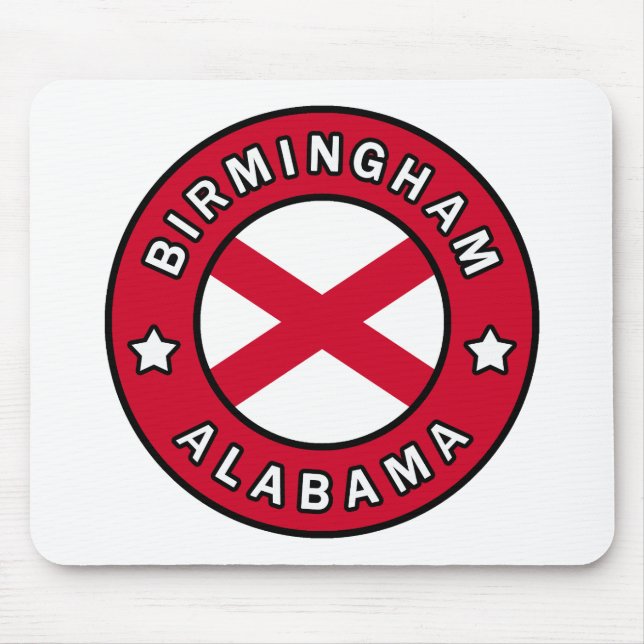 Mousepad Birmingham Alabama (Frente)