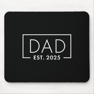 Mousepad Birth Gift Co. Funny 1rua Time Pai Est 2025 Novo p