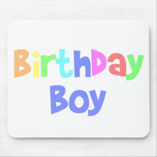 Mousepad Birthday Boy