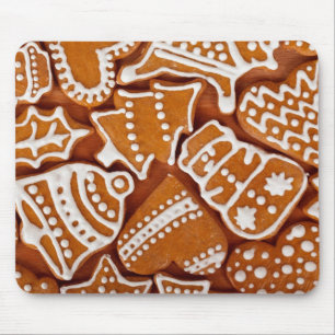 Mousepad Biscoitos de pão de Natal