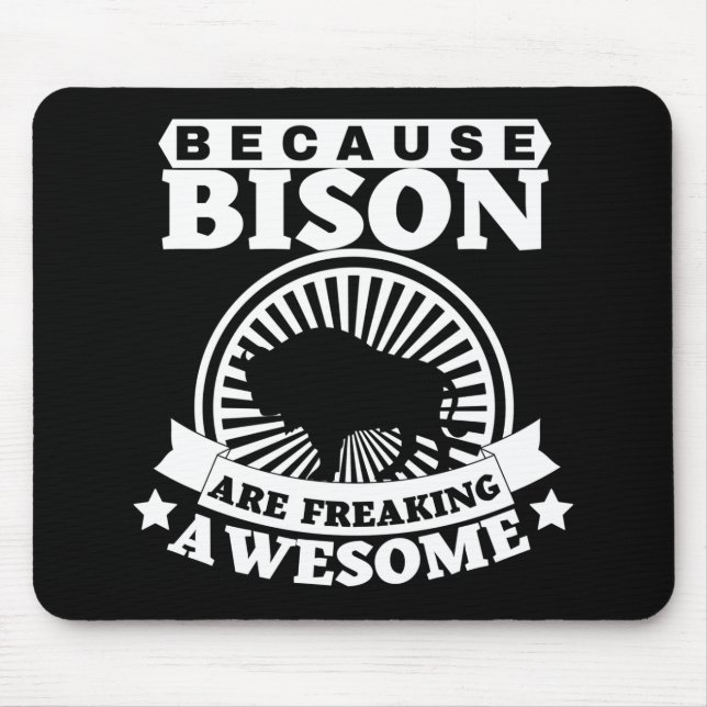 MOUSEPAD BISON (Frente)