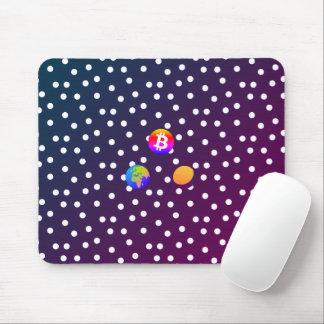 Mousepad Bitcoin Solar System