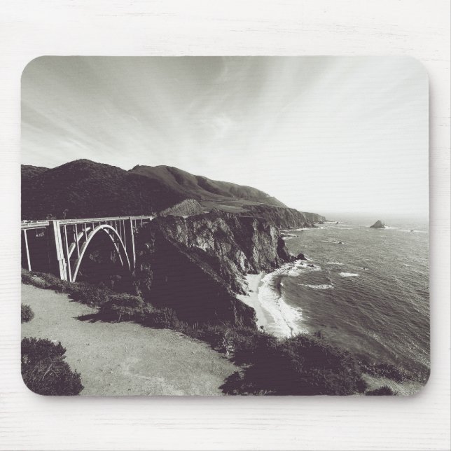 Mousepad Bixby Bridge, Big Sur, Califórnia EUA (Frente)