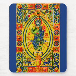 Mousepad Bizantino popular art Jesus
