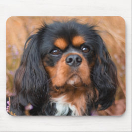 Mousepad Black and Tan Cavalier King Charles Spaniel Dog