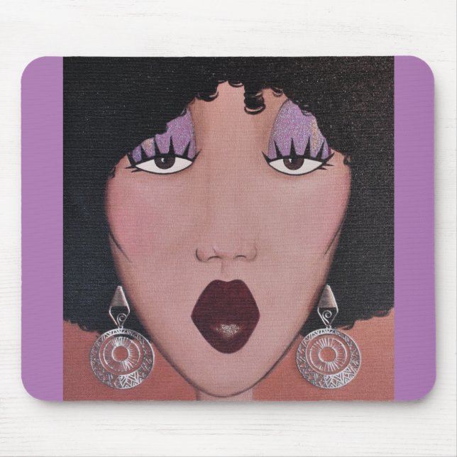 Mousepad "Black Beauty Diva" (Frente)