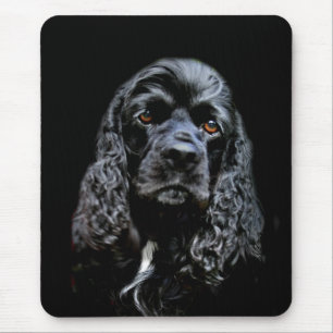Mousepad Black Cocker Spaniel