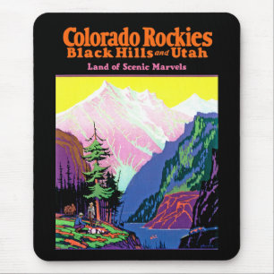 Mousepad ~ Black Hills e Utá dos Colorado Rockies
