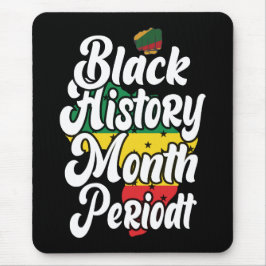 Mousepad Black History Month Melanin Men Women Girls & Boys