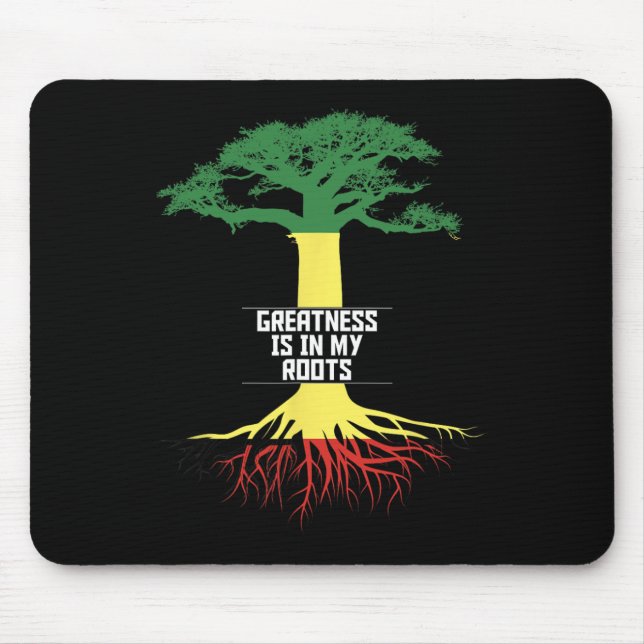Mousepad Black History Month Pride African American History (Frente)