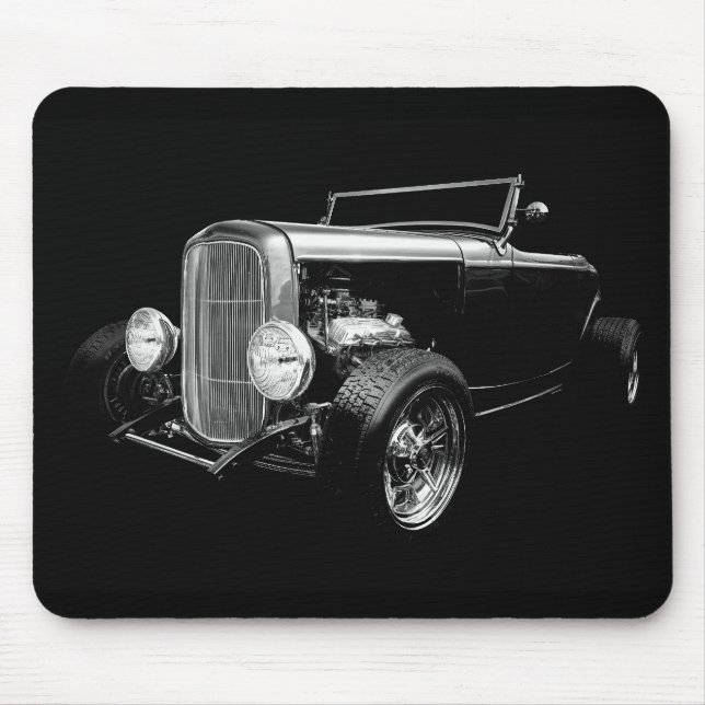 Mousepad Black Hot Rod (Frente)