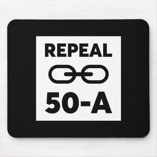 Mousepad Black Lives Matter Revogação 50 A (Frente)