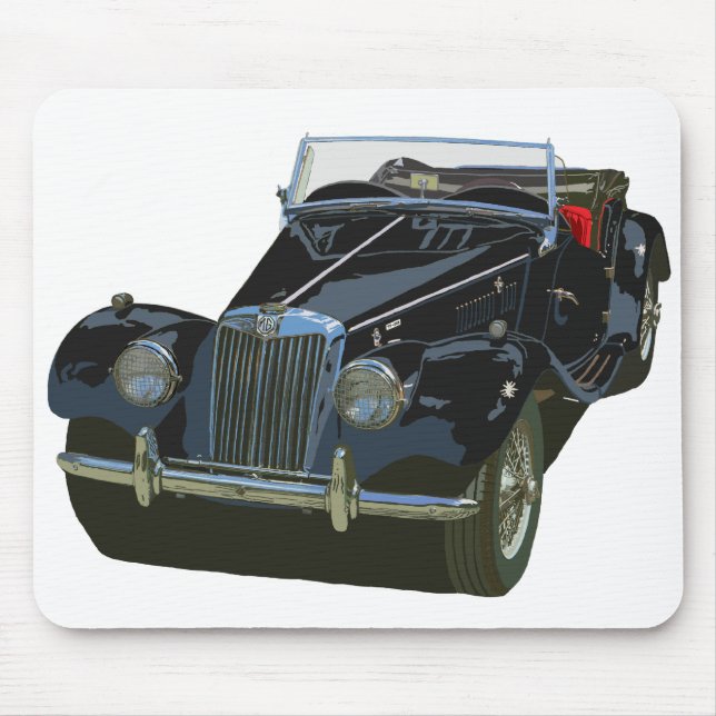 Mousepad Black MG TF 1500 (Frente)