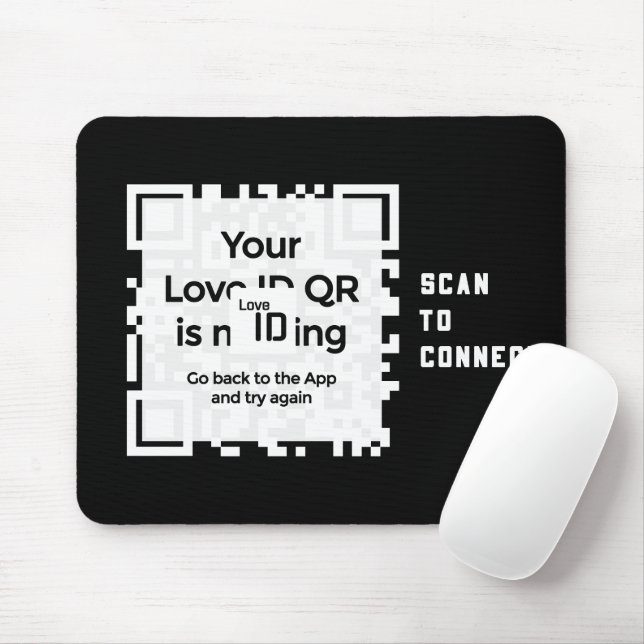 Mousepad - BLACK - QR - PURE Collection (Com mouse)