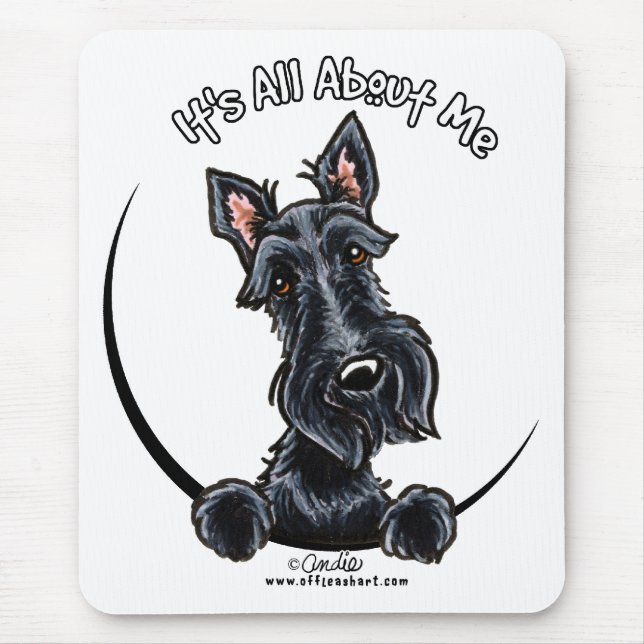 Mousepad Black Scottie IAAM (Frente)