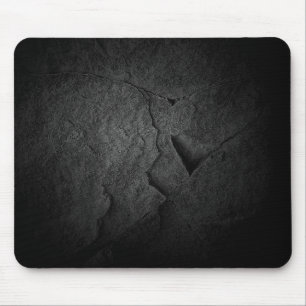 Mousepad Black Slate Rock