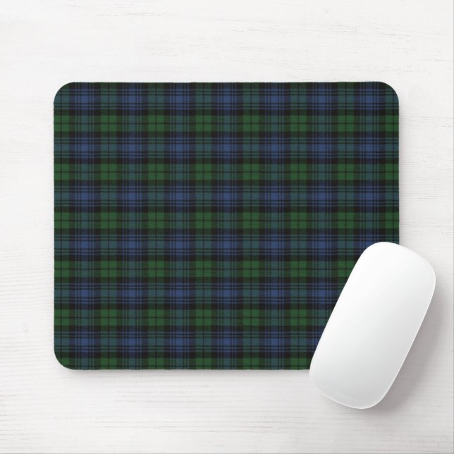 Mousepad Black Watch Ancient Original Scottish Tartan (Com mouse)