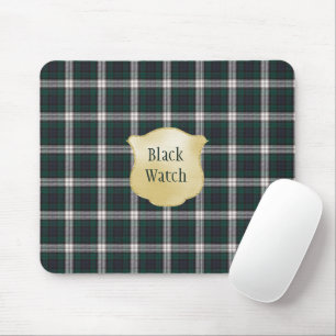 Mousepad Black Watch Dress Modern Original Scottish Tartan