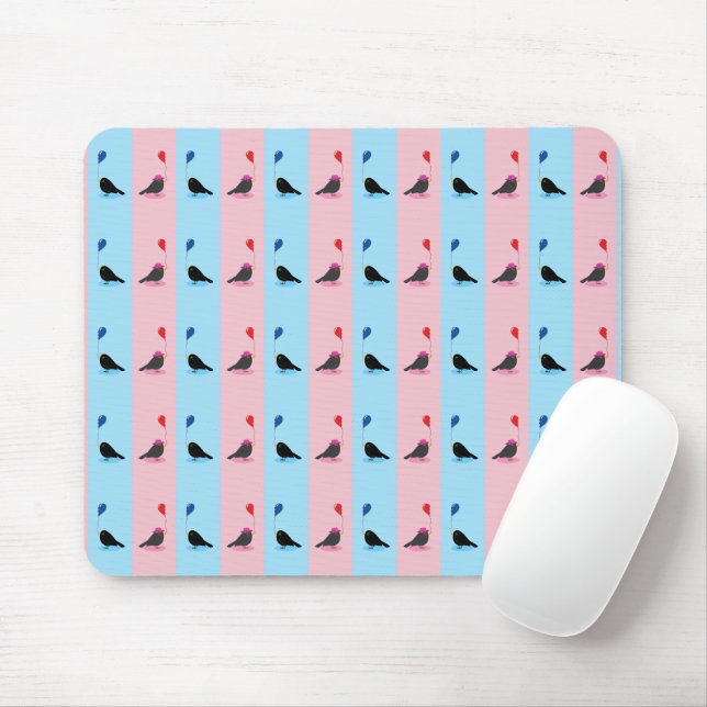 Mousepad Blackbird Encontrando Sua Outra Metade (Com mouse)
