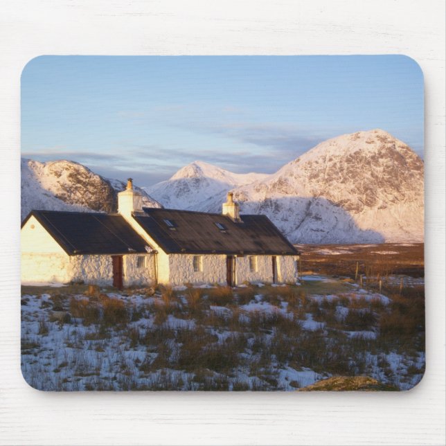 Mousepad Blackrock Cottage, Glencoe, Highlands, Escócia (Frente)