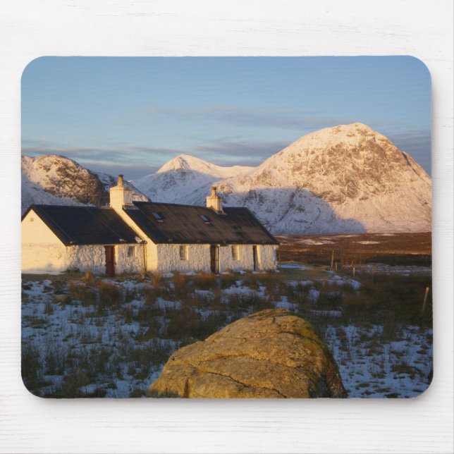Mousepad Blackrock Cottage, Glencoe, Highlands, Escócia 3 (Frente)