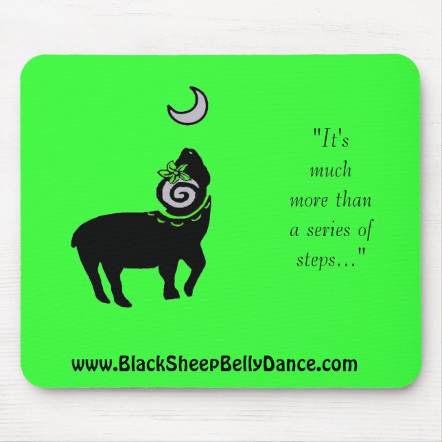 Mousepad BlackSheep BellyDance Mousepad! (Frente)