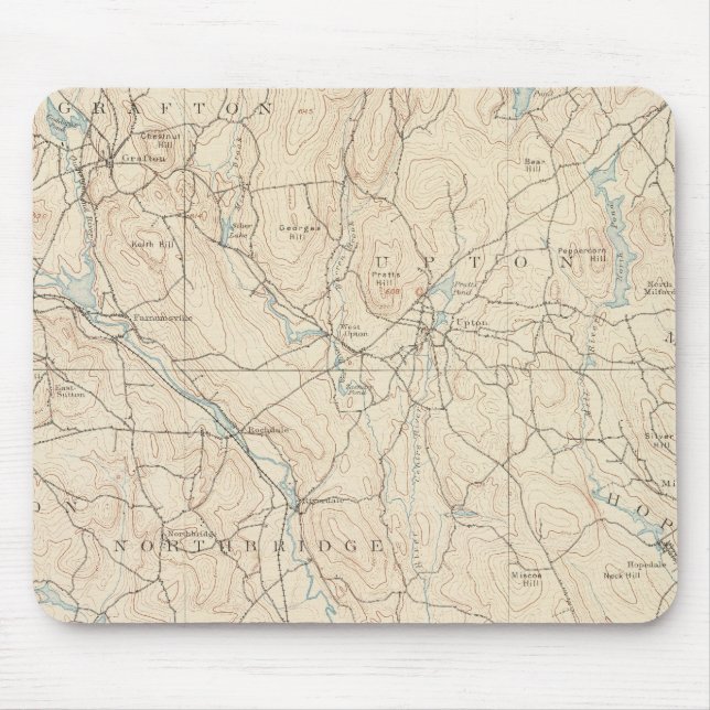 Mousepad Blackstone, Massachusetts (Frente)