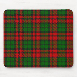 Mousepad Blackwatch Campbell Tartan Red Green Xadrez