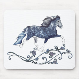 Mousepad Blámóða Delft Blue - Cavalo islandês
