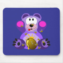 Mousepad Blauer Honig Bär