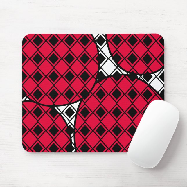 Mousepad Blob Harlequin rosa (Com mouse)
