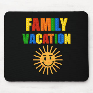 Mousepad Bloco Correspondente de Férias Familiares dos Tiqu
