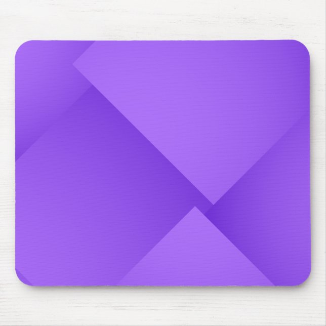 Mousepad Bloco de abstrato Design roxo (Frente)