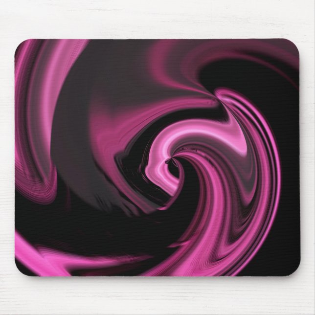 Mousepad Bloco de Abstrato Rosa rosa (Frente)